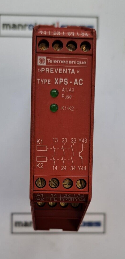 TELEMECANIQUE XPS-AC SAFETY RELAY  USED & WORKING