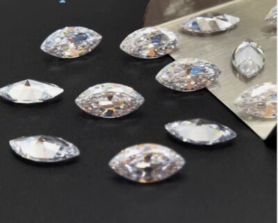 1.80 Ct Marquise Cut Loose CVD Diamond 10 Pcs Lot Lab-Grown 3 x 5 mm Certified