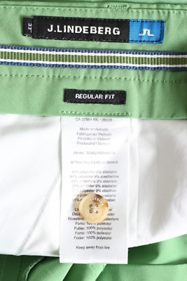 Short Chino Vert J.Lindberg - Taille 34 Pouces - Homme - Occasion