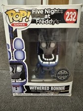 Funko Pop! Figura exclusiva de vinilo WITHERED BONNIE #232 Five Nights at Freddy's