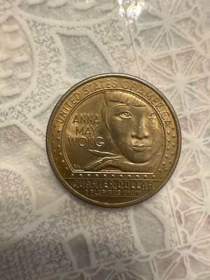 2022 D Anna May Wong - Quarter Dollar - In God We Trust - American Women Quarter