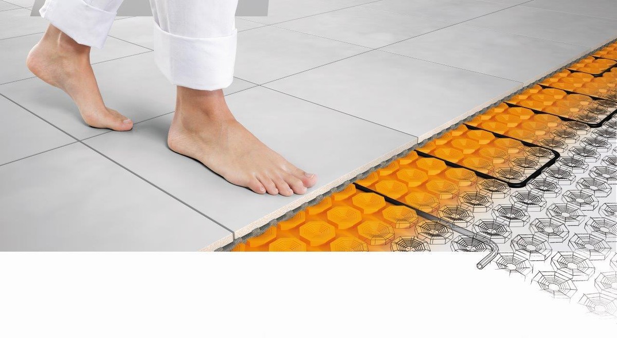 Electric Underfloor Heating Ditra Heat Schluter 18 sizes available See  Options