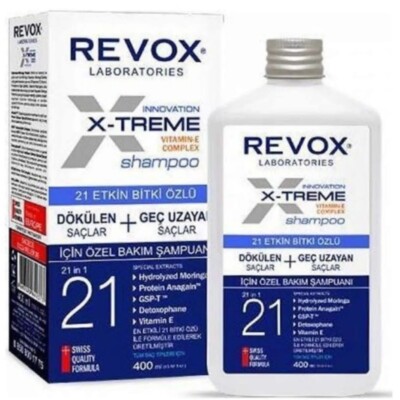 Revox 13,5 Unzen X-Treme Shampoo 400 ml Vitaminkomplex von Swiss Exp. 2026
