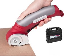 Taglierino Elettrico a batteria Cordless Mini Cutter Stoffa Tessuti plastica 4V