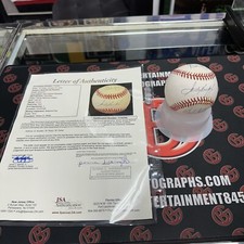 Sandy Koufax, Nolan Ryan & Bob Feller Signed ONLB JSA Cert