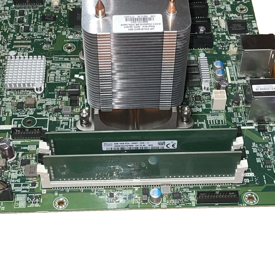 Bundle Mainboard HP ProLiant ML30 Gen9 822184-002 ( E3-1220V6 + 2x 8GB DDR4 Ram - Image 2 of 4