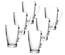 6 Kaffeebecher Teebecher Glas 350ml Magnum