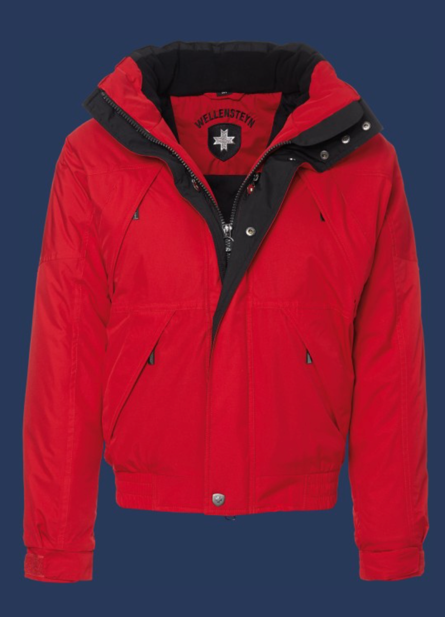 Wellensteyn Jacket winter for Men Cliffjacke HEAVYWEIGHT RED