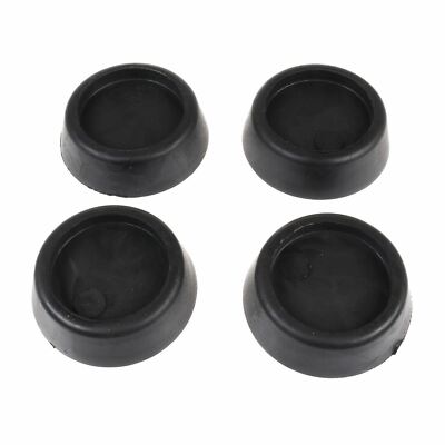 4 x Waschmaschine Küchengerät Anti Vibrations Füße Gummi Schutz Pads