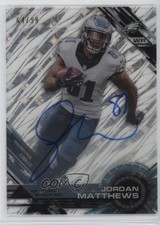 2015 Topps High Tek /99 Jordan Matthews #19 Auto r9d