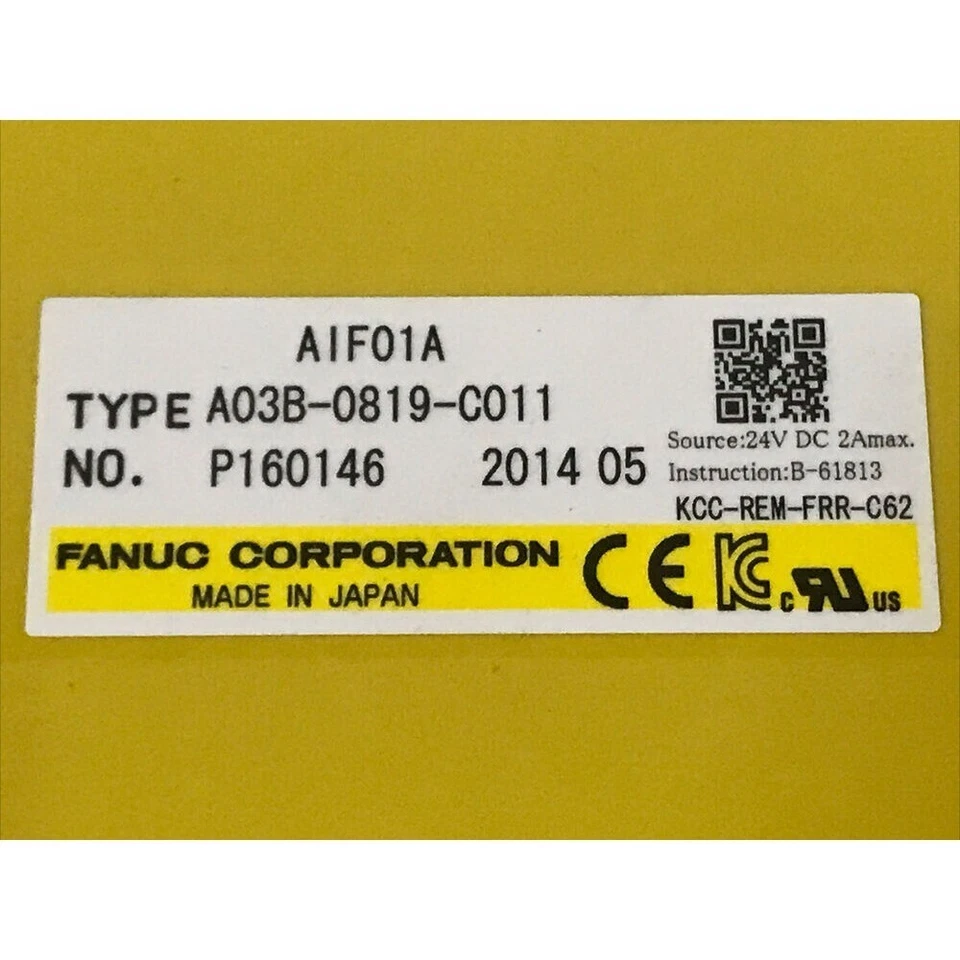 Fanuc AIF01A A03B-0819-C011 I/O Module Interface Module - Image 2 of 4