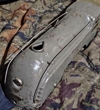 Marx O Gauge Articulated Gray Mercury Wind Up Passenger Set Cleveland Coach Car 