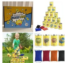Kids Beanbag Toss Game Set 19 Pieces