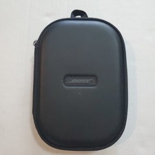 Bose Over Ear Headphones Black Leather Zipper Case ONLY Travel Bag