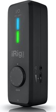 IK Multimedia iRig Pro I/O instrument/mic audio interface for iPhone iPad Mac/PC