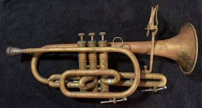 Original 1952-53 F.E. Olds & Son Ambassador Cornet Trumpet SN 77965