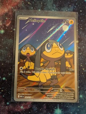 Pokémon TCG Mega Evolutions Full Art Holo Helioptile 143/132 - NM