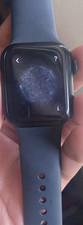 Apple Watch SE 40mm GPS Water Resistant Black Aluminum Case Black Silicone Band