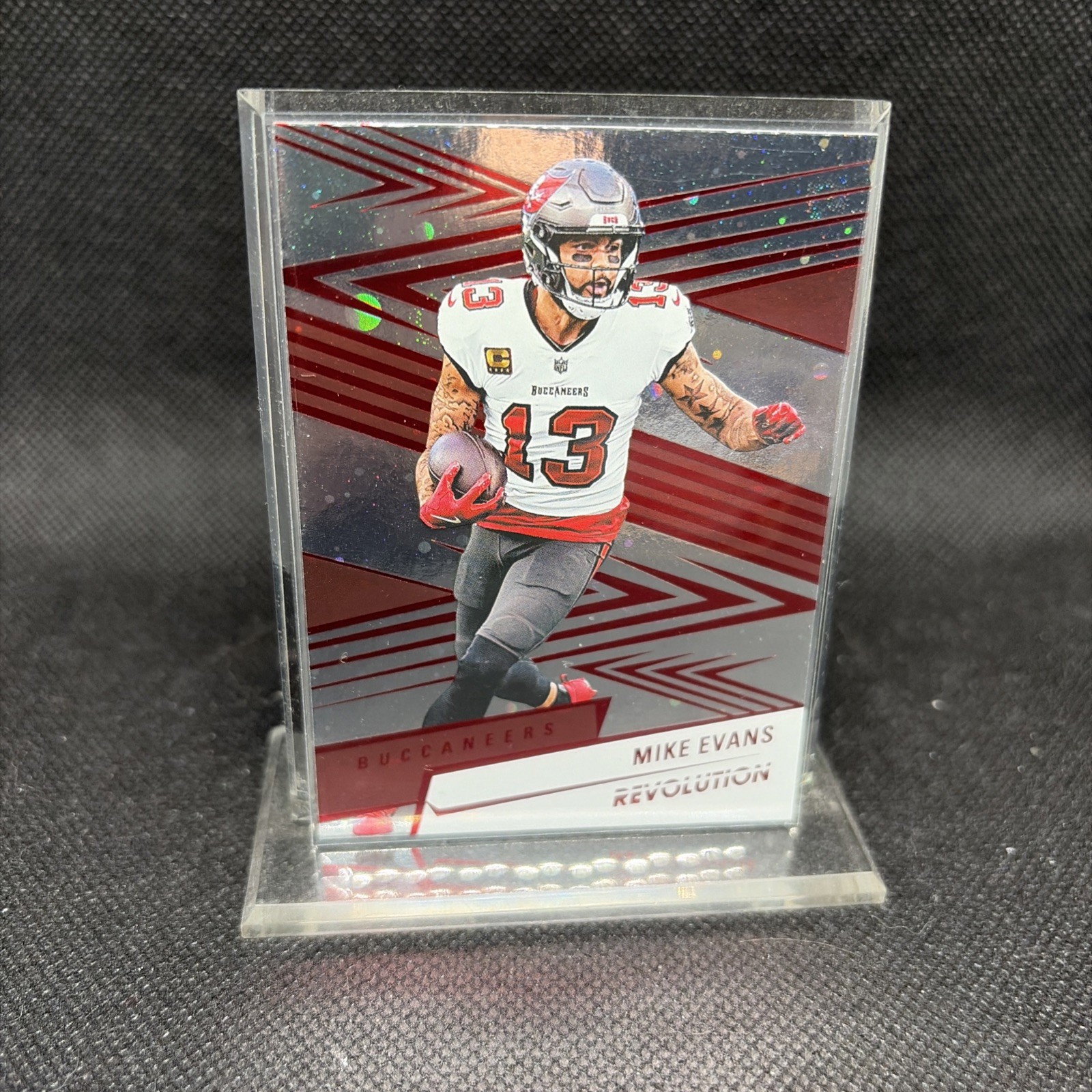 2025 Panini Revolution #76 Mike Evans Red Cosmo
