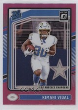 2024 Panini Donruss Optic Rated Rookie Pink Prizm Kimani Vidal #262 1d40