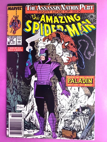 THE AMAZING SPIDER-MAN  #320  VF  1989   B&B COMBINE SHIPPING BX2406
