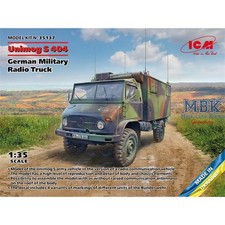 ICM ICM35137 Unimog S 404, German Military Radio Truck