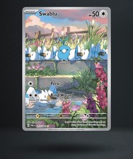 Swablu 213/182 SV04 Paradox Rift Illustration Rare Holo EN 2023 Pokemon TCG on eBay