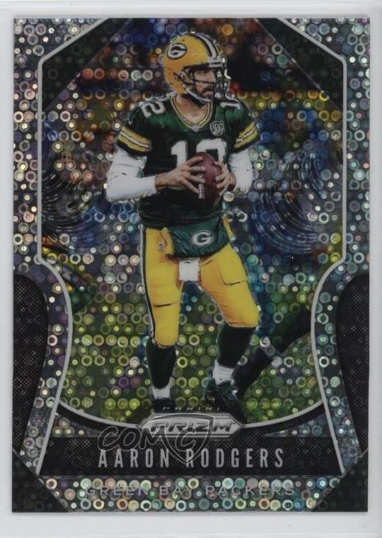 2019 Panini Prizm Disco Prizm Aaron Rodgers #119 14li