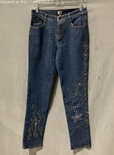 Cache Baisc Jeans Size 6 Women Blue