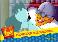 1995 Professor Chromedome 40 Fox Kids Network Fleer Trading Card TC CC