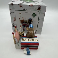 Charming Tails: And God Bless 81/1002 Fitz And Floyd Mouse Praying Figurine