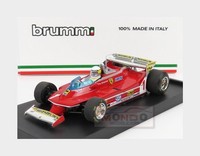 1:43 Brumm Ferrari F1 312T5 #1 Monaco Gp 1980 Scheckter + Figure R576-CH Modellb