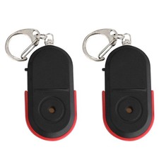 2X -Lost Whistle Key  Alarm Tag Key Locator Keychain Tracker Whistle4715