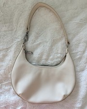 Women s Cream Colored Small Shoulder Purse Wi...
