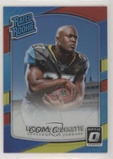 2017 Donruss Optic Rated Rookie Red & Yellow Prizm Leonard Fournette #169 0dk