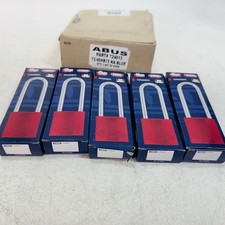 5 Pack - Abus Lock 72/40HB75 Aluminum Safety Lockout Padlock Blue AlikeKeys