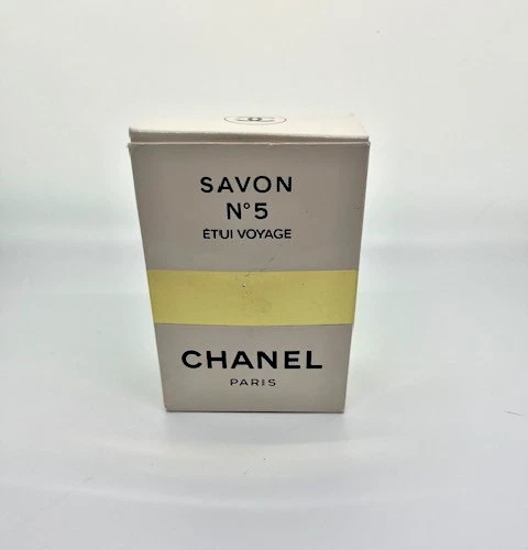 Chanel Paris Savon Nº 5 Estuche Viaje Jabón Caja Original Estuche de Viaje 75g Raro Foto 2 de 4