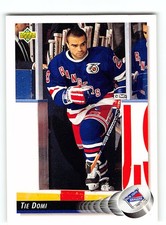 Tie Domi New York Rangers 92-93 #99