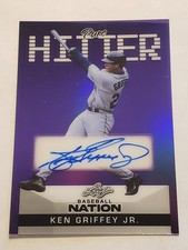 1/8 PURPLE ACETATE 2025 Leaf Baseball Nation Pure Hitter Ken Griffey Jr #PA-KGJ