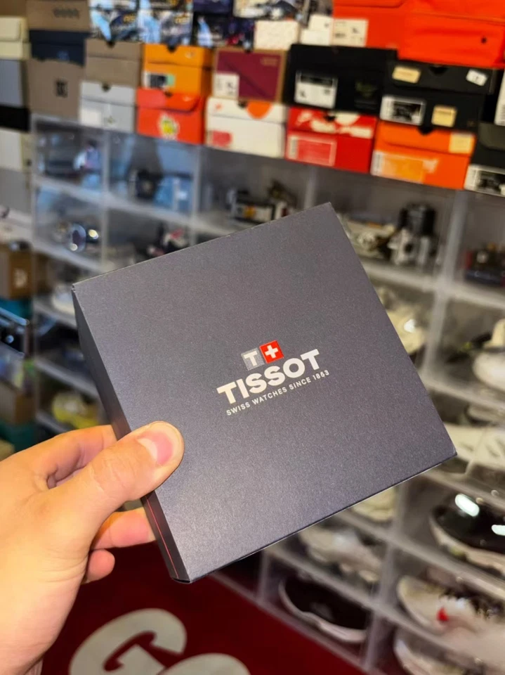 Nuevo Tissot Carson Powermatic 80 automático esfera azul 40 mm T122.407.16.043.0 Foto 3 de 4