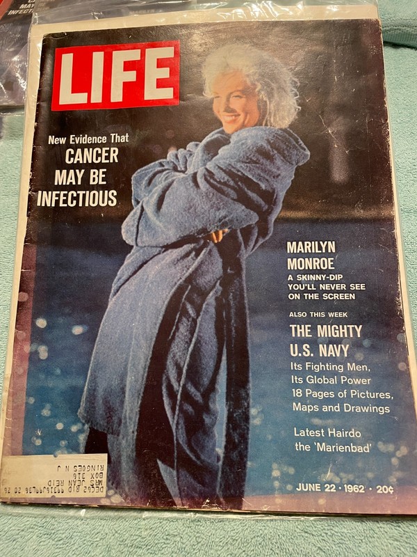 1962 Life Magazine Cover: Marilyn Monroe
