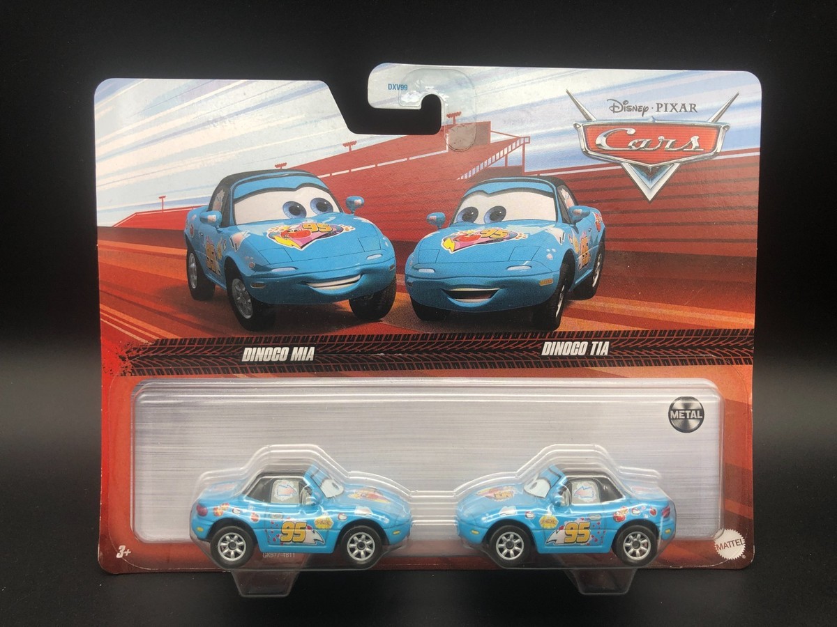 Disney Pixar Cars Dinoco Mia and Dinoco Tia 95 Dinoco Daydream