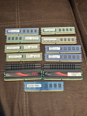 2-4 GB Ddr2 & Ddr3 Ram Lot