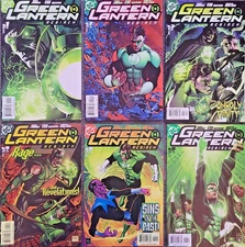 GREEN LANTERN : REBIRTH COMPLETE SET 1-6  DC  2004  NICE!!!