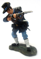 3 Britains 2004 UNION FIRING Standing Civil War soldier figure sp1