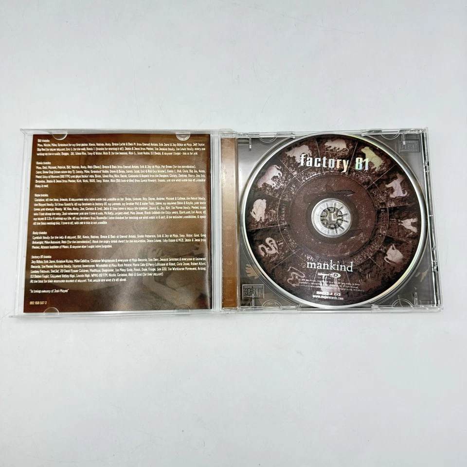 FACTORY 81 - Mankind (Enhanced CD 2000) - Image 4 of 4