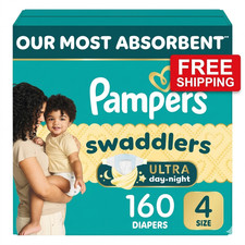 Pampers Swaddlers Ultra Diapers Sizes 4