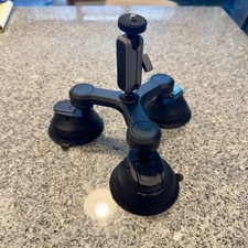 PGYTECH 3-Arm Suction Mount with Ball Head 1/4"-20 Mount