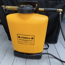 FEDCO Backpack Fire Pump Water Sprayer Tank w/ Brass Wand Nozzle FER501