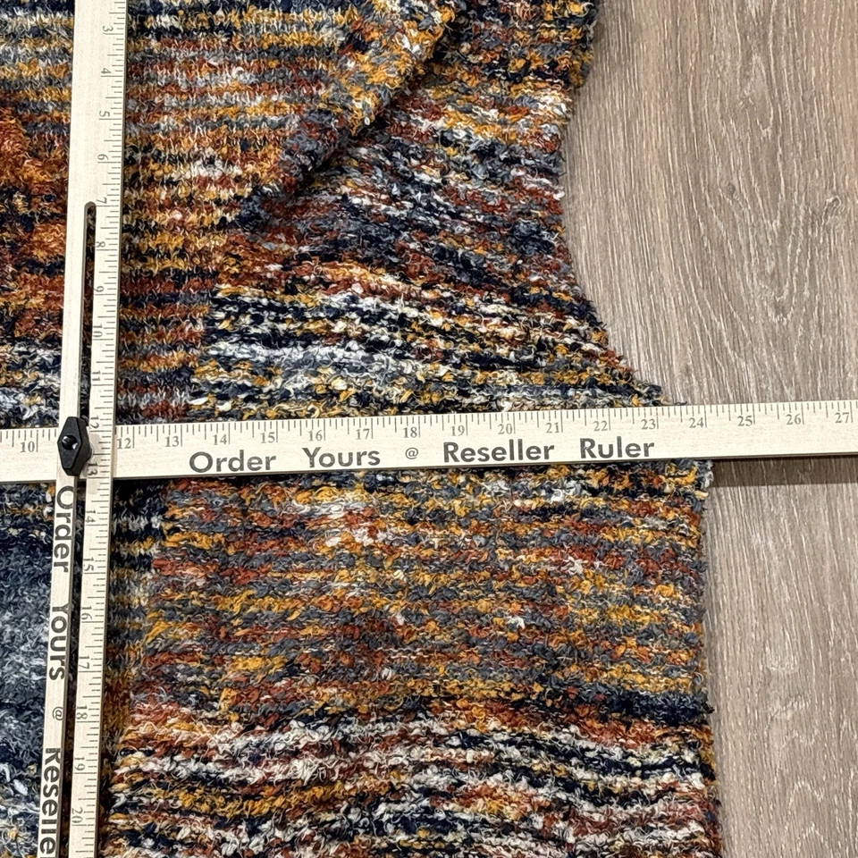 Chaleco Suéter Anthropologie Pilcro Mujer XL Espacio Abierto Tinte Texturizado Tejido Boho Foto 4 de 4